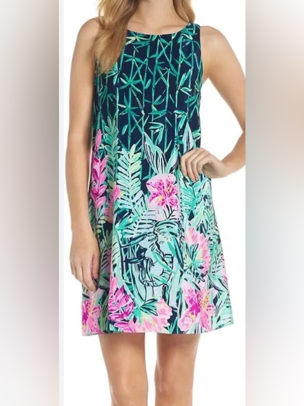Lilly Pulitzer silk Jackie Shift Dress in Slathouse Soiree